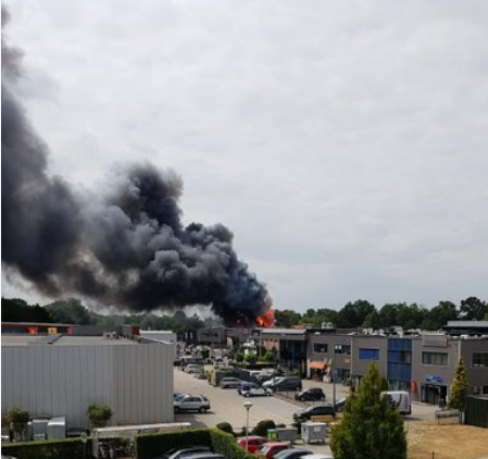 E-Bike Storage Facility Destroyed By Massive Fire, Releases Toxic Smoke