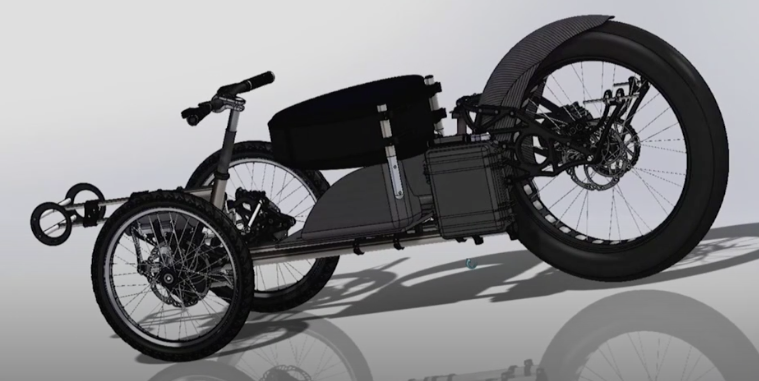 Christian Bagg Designs An Off-Road Electric-Motorized Trike Par Excellence