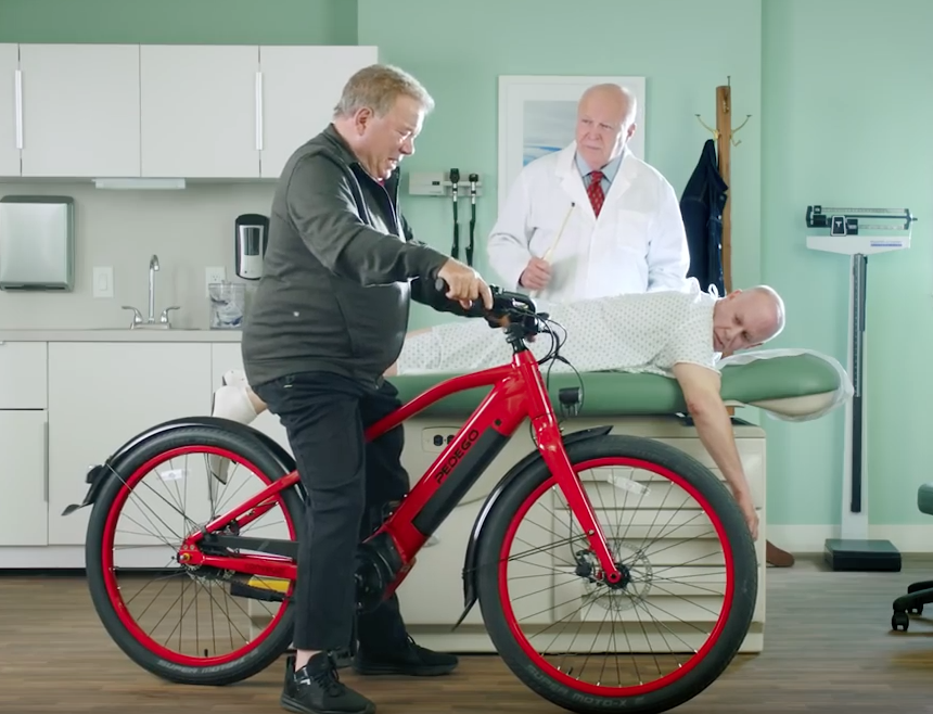 Pedego’s William Shatner Advertisement Wastes A Great Opportunity