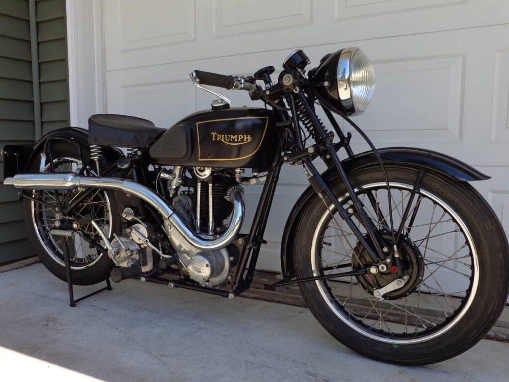1935 Triumph Running When Parked Is A Beauty