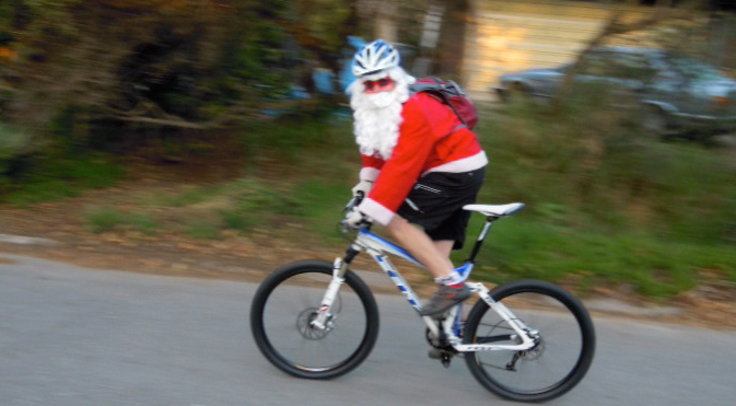 Merry Christmas From Jimmy Mac On Two Wheels