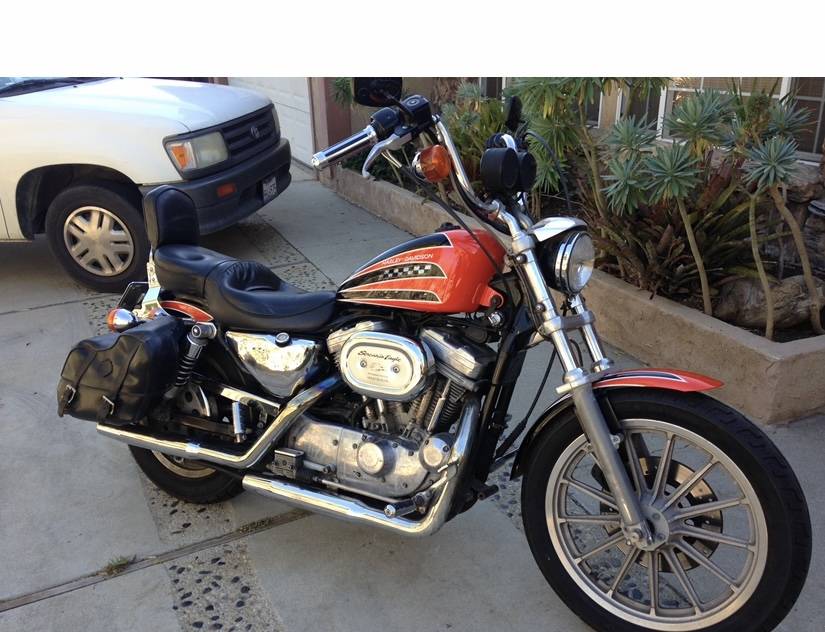 Clean Harley-Davidson Sportster “Rode Then Parked”