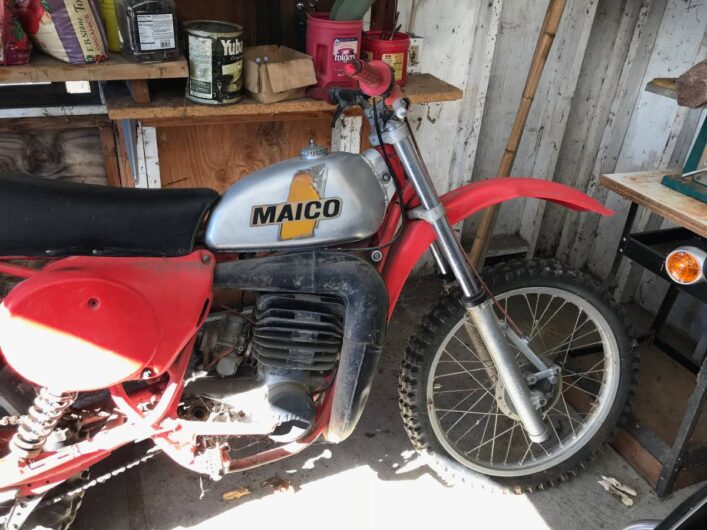 1978 Maico Ready To Get Back On Track As Soon As You Get It Running