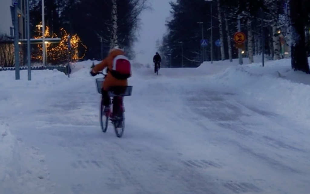 The Secret To Enjoyable Winter Cycling Is Not Beating The Cold