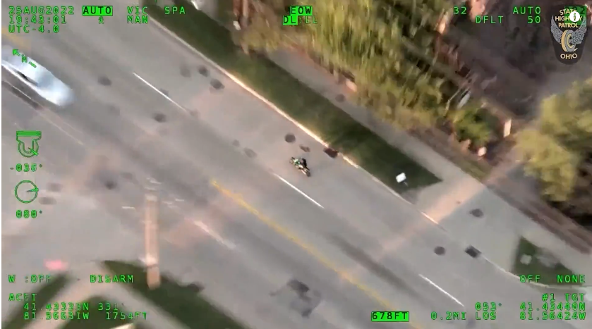 Dirt Biker Leads Police On A Two-Hour Chase