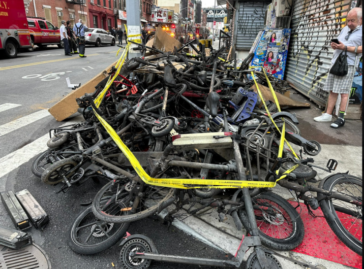 Fire kills Four At E-bike/Scooter/Moped Store