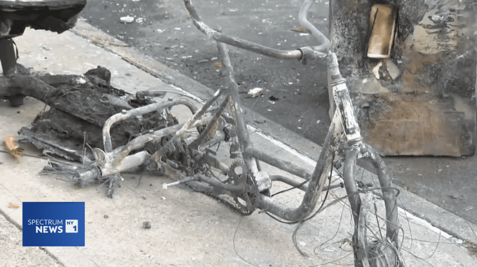 Suspected E-Bike Fire Kills 93 Year Old