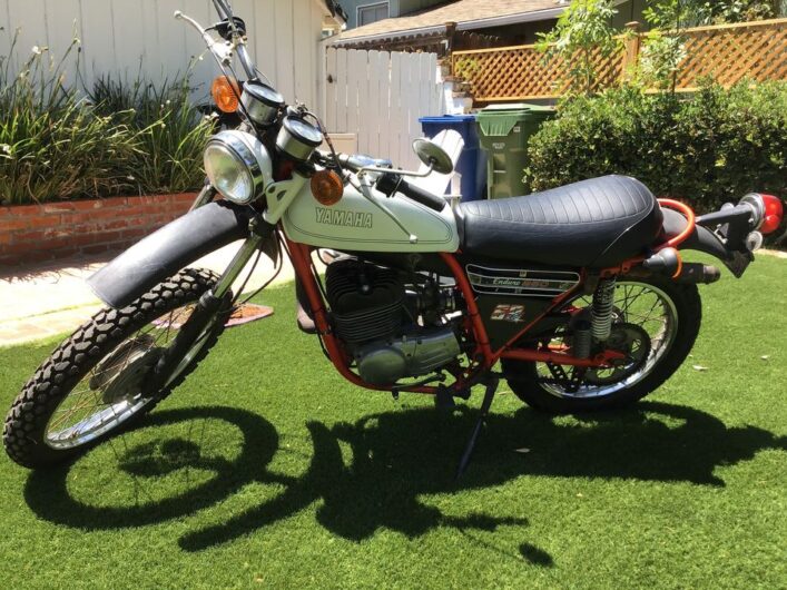 Ran-When-Parked 1974 Yamaha DT250 Two-Stroker