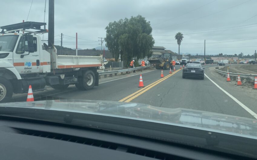 Ready, Set, Go: Somis Road Guardrail Replaced Today